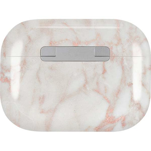 Rose Gold Marble Apple AirPods Pro Skin